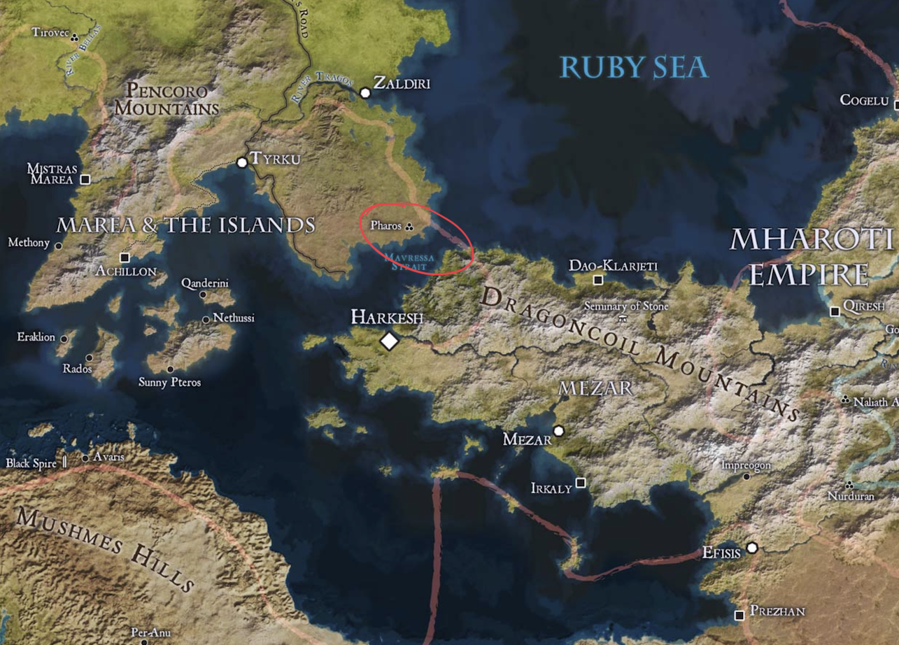 Midguard Project Map Parsantium in Midgard – Richard Green | Game Designer